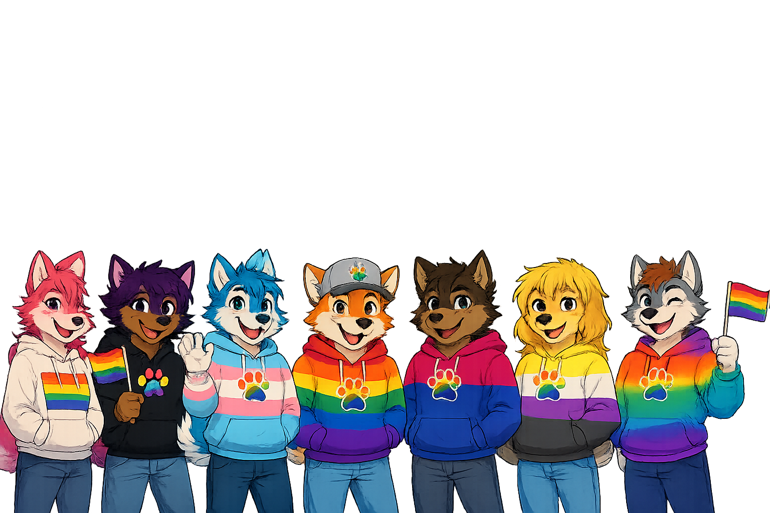 321Furry Characters